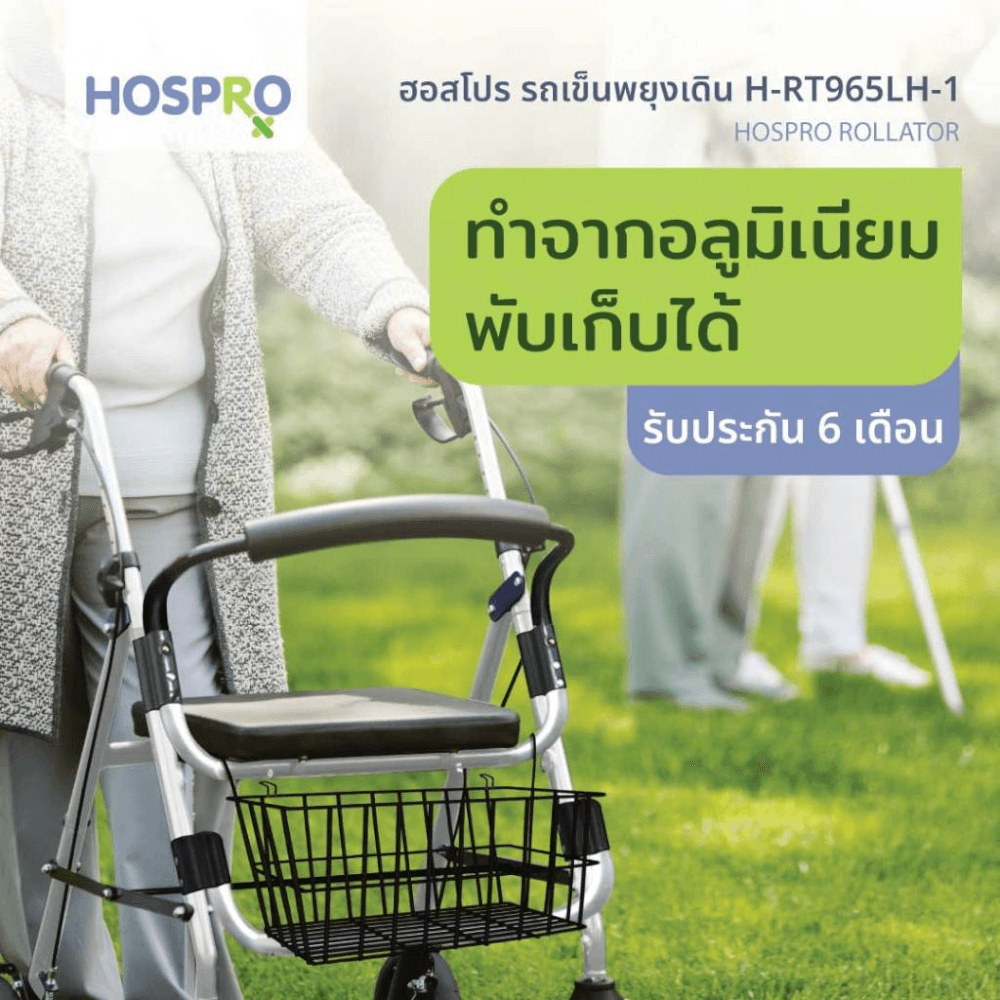 รถเข็นพยุงเดิน HOSPRO H-RT965LH-1